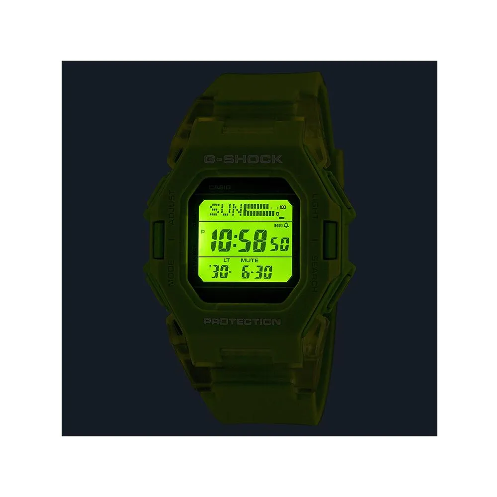   G-Shock Digital Bluetooth Connects Green Resin Strap Men's Watch GD-B500S-3DR