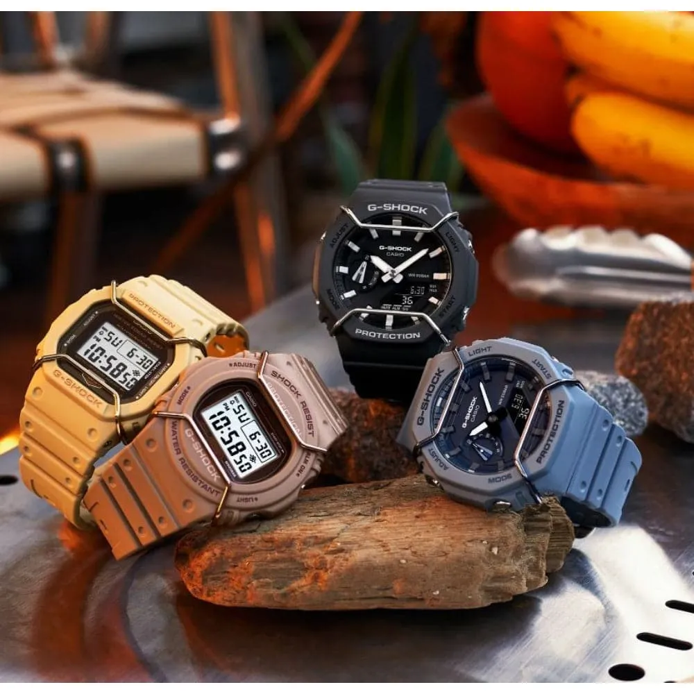   G-Shock Digital Brown Resin Strap Men Watch DW-5700PT-5DR