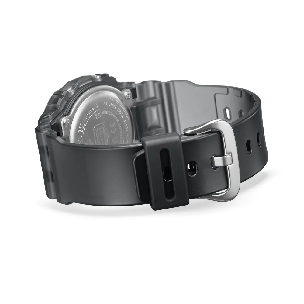   G-Shock Digital Gray Resin Strap Men Watch DW-B5600G-1DR-P