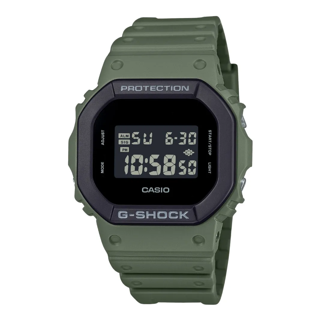 Casio G-Shock Digital Green Resin Strap Men Watch DW-5610UU-3DR-P 