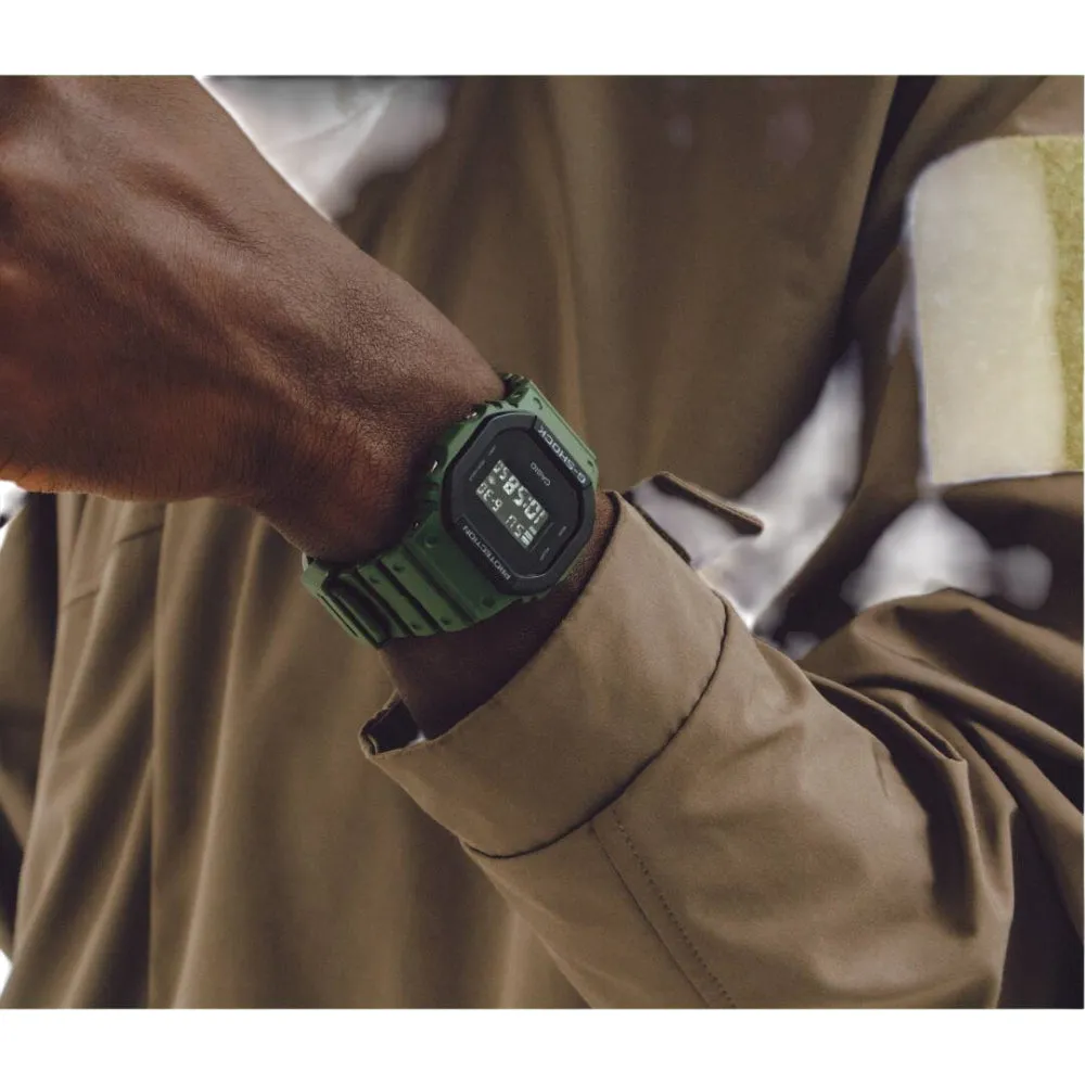   G-Shock Digital Green Resin Strap Men Watch DW-5610UU-3DR-P