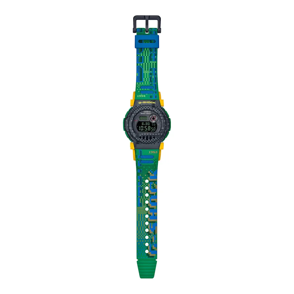   G-Shock Digital Green Resin Strap Men Watch G-B001RG-3DR-P