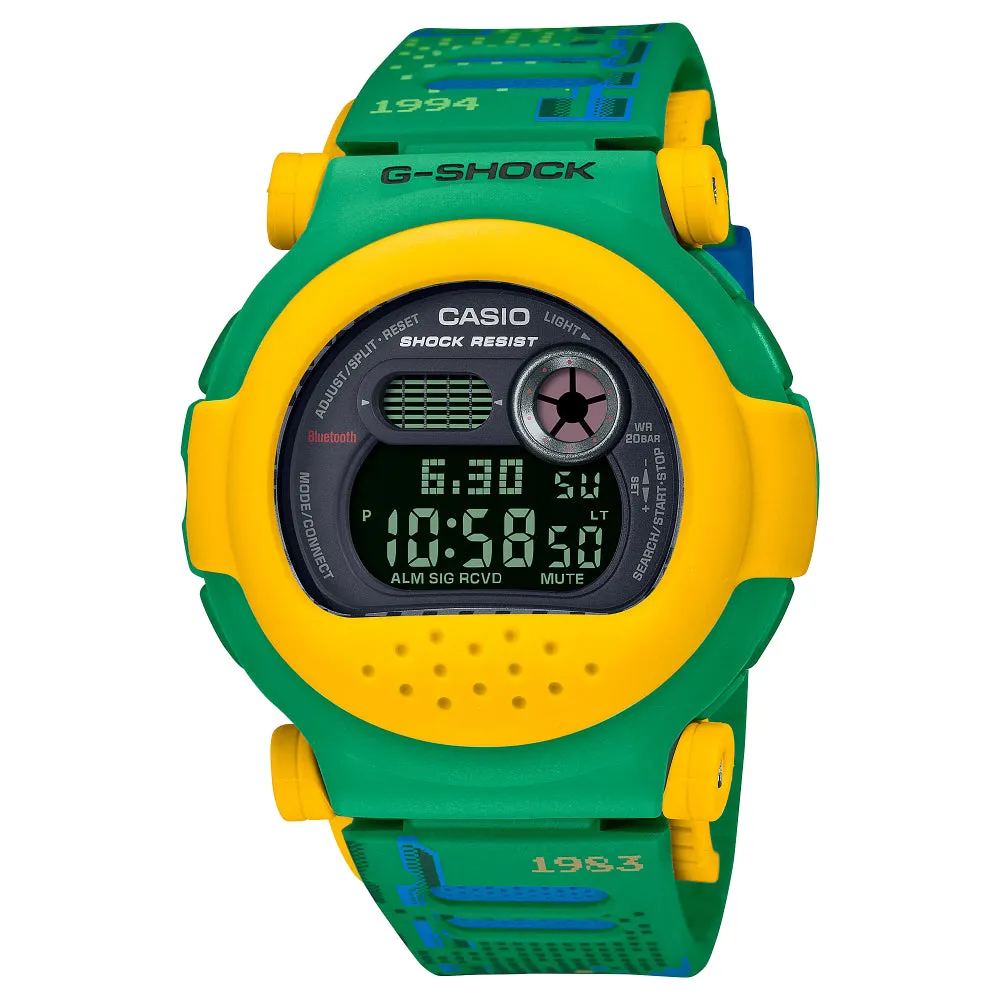   G-Shock Digital Green Resin Strap Men Watch G-B001RG-3DR-P