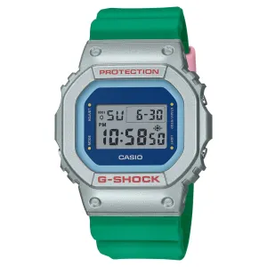 Casio G-Shock Digital Green Resin Strap Unisex Watch DW-5600EU-8A3DR 