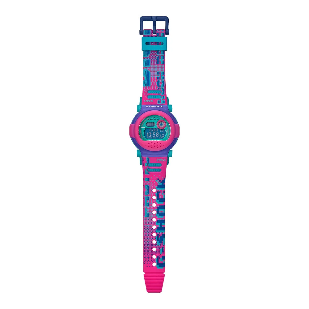   G-Shock Digital Multicolor Resin Strap Women Watch G-B001RG-4DR-P