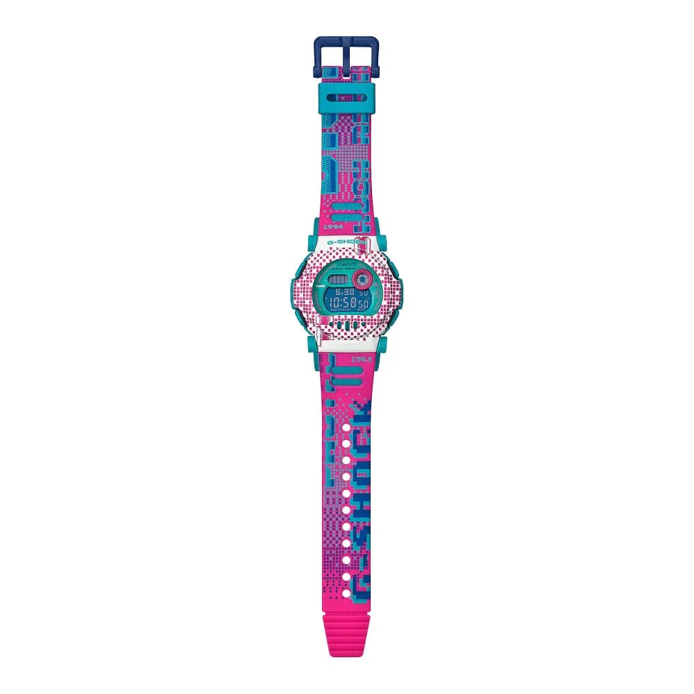   G-Shock Digital Multicolor Resin Strap Women Watch G-B001RG-4DR