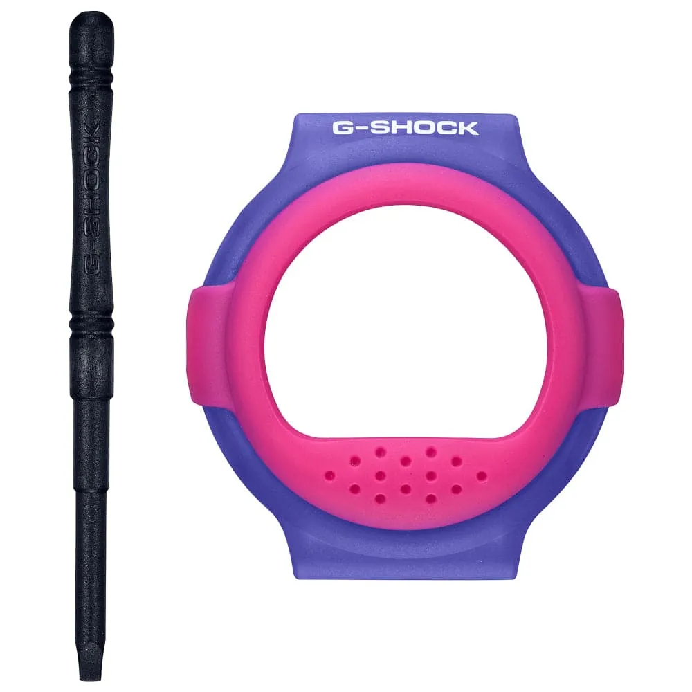   G-Shock Digital Multicolor Resin Strap Women Watch G-B001RG-4DR
