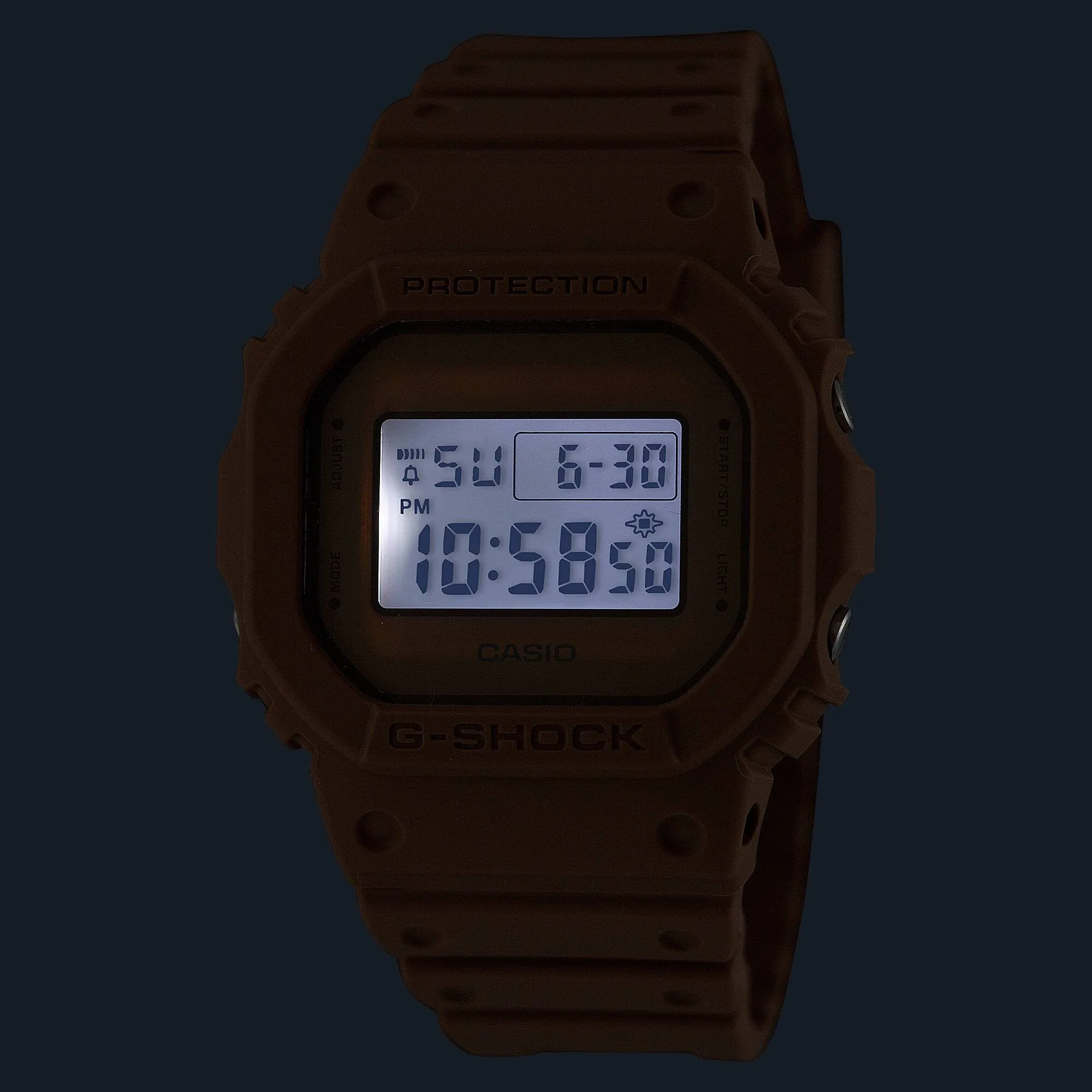   G-Shock Digital Pink Resin Strap Unisex Watch DW-5600NC-5DR