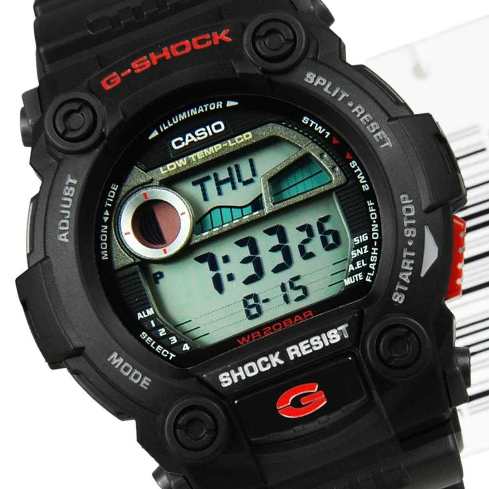   G-Shock DIGITAL QUARTZ SHOCK RESISTANT BLACK RESIN MEN'S WATCH G-7900-1DR