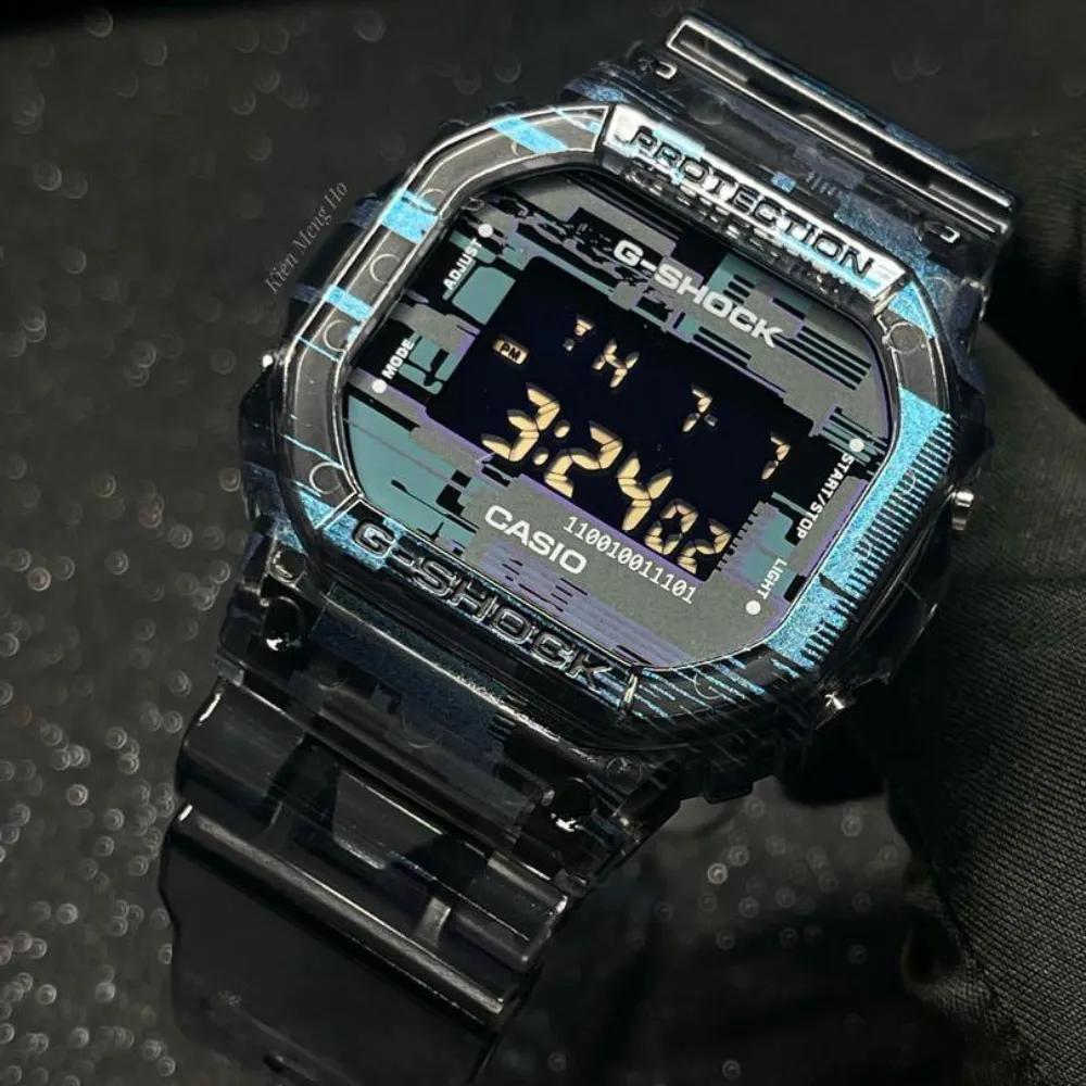   G-shock Digital Resin Unisex Watch DW-5600NN-1DR-P
