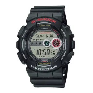 Casio G-Shock Digital Shock Resistant Black Resin Band Men's Watch GD-100-1ADR 