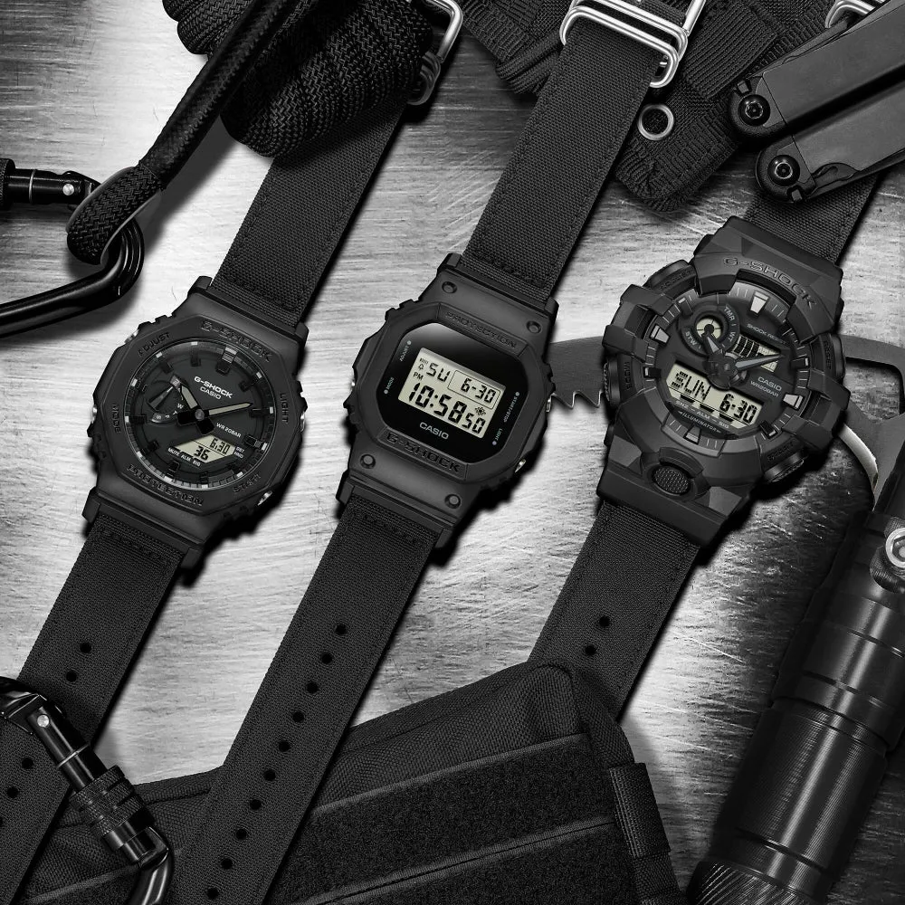   G-Shock Digital Shock Resistant Black Resin Strap Men Watch DW-5600BCE-1DR