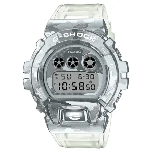 Casio G-Shock Digital White Resin Strap Men Watch GM-6900SCM-1DR-P 