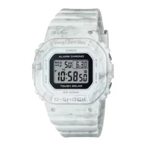 Casio G-Shock Digital White Resin Strap Shock Resistant Men's Watch GMS-S5600RT-7DR-P 