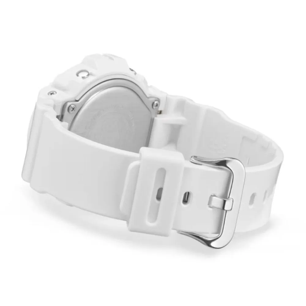  G-Shock Digital White Resin Strap Unisex Watch DW-6900RCS-7DR-P