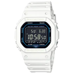 Casio G-Shock Digital White Resin Strap Unisex Watch DW-B5600SF-7DR 