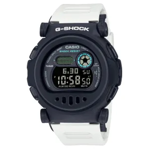 Casio G-Shock Digital White Resin Strap Unisex Watch G-B001SF-7DR-P 