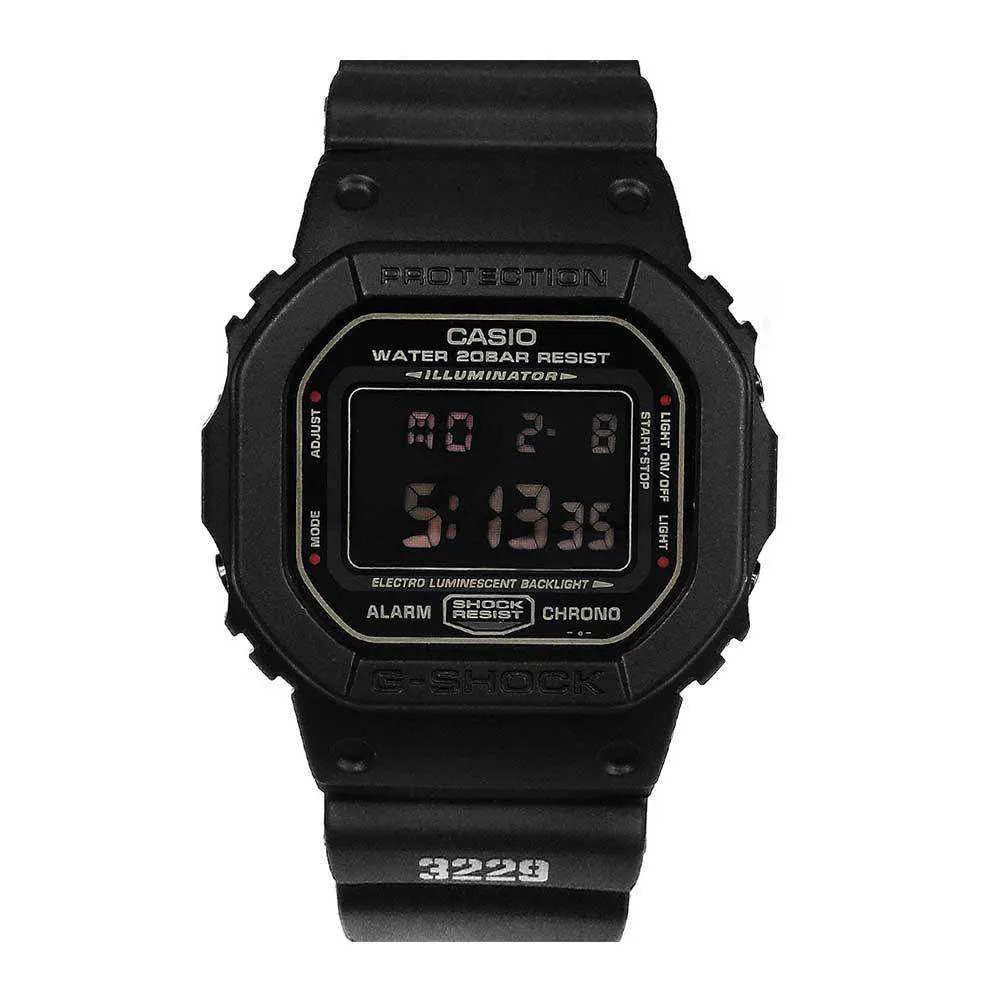 CASIO G-SHOCK DW-5600MS-1DR DIGITAL QUARTZ BLACK RESIN MEN'S WATCH 