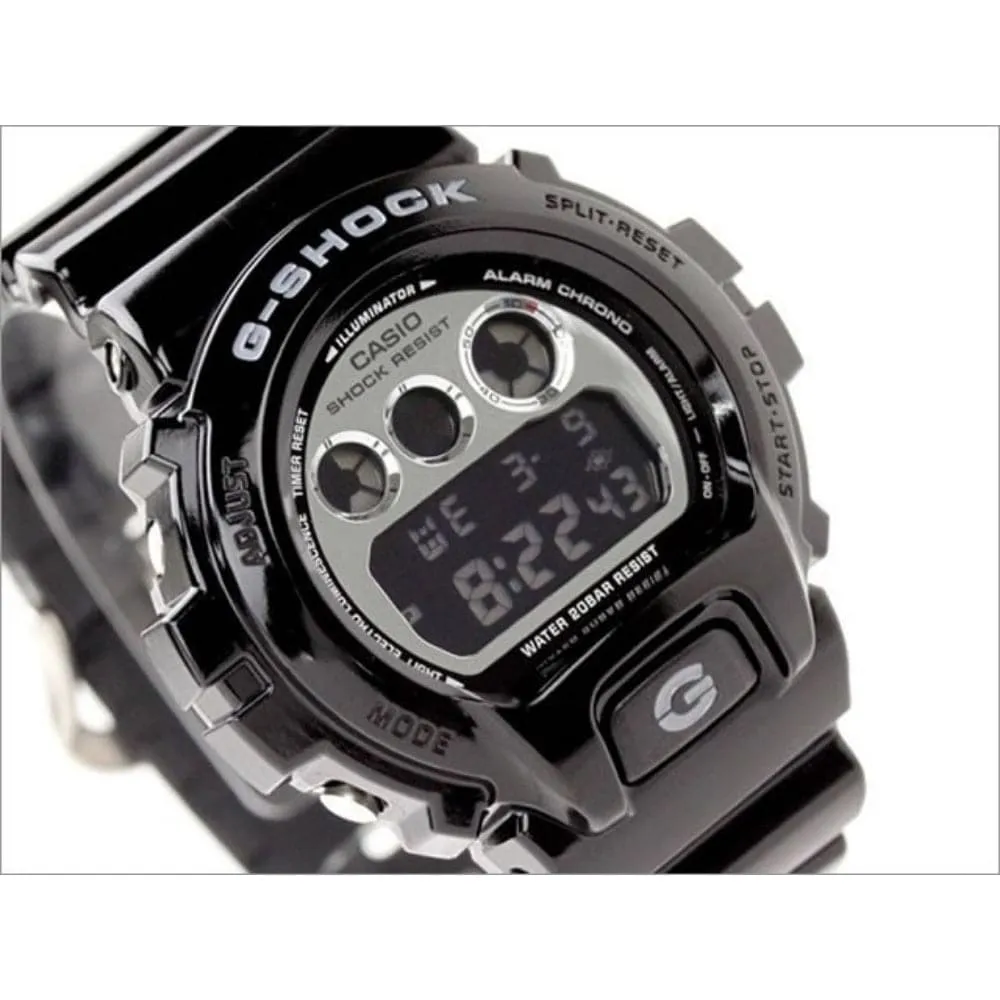   G-SHOCK DW-6900NB-1DR-P DIGITAL QUARTZ BLACK RESIN MEN'S WATCH