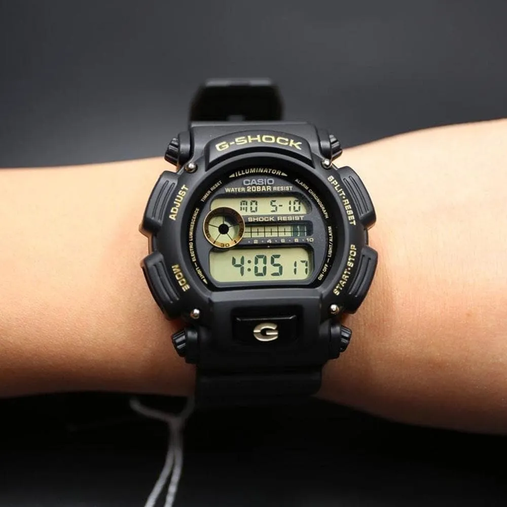  G-SHOCK DW-9052GBX-1A9DR-P DIGITAL QUARTZ BLACK RESIN UNISEX'S WATCH