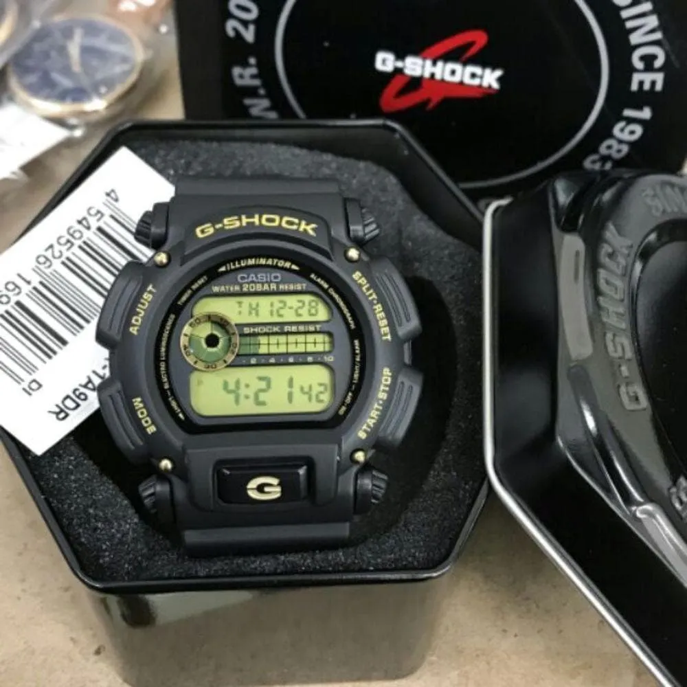   G-SHOCK DW-9052GBX-1A9DR-P DIGITAL QUARTZ BLACK RESIN UNISEX'S WATCH