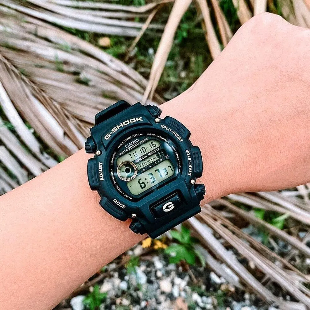   G-SHOCK DW-9052GBX-1A9DR-P DIGITAL QUARTZ BLACK RESIN UNISEX'S WATCH
