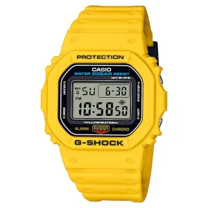 CASIO G-SHOCK DWE-5600R-9DR-P YELLOW RESIN STRAP MEN WATCH 