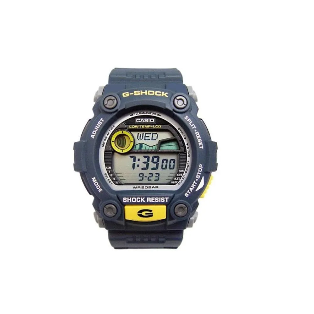   G-Shock G-7900-2DR Digital Shock Resistant Blue Resin Strap Men's Watch