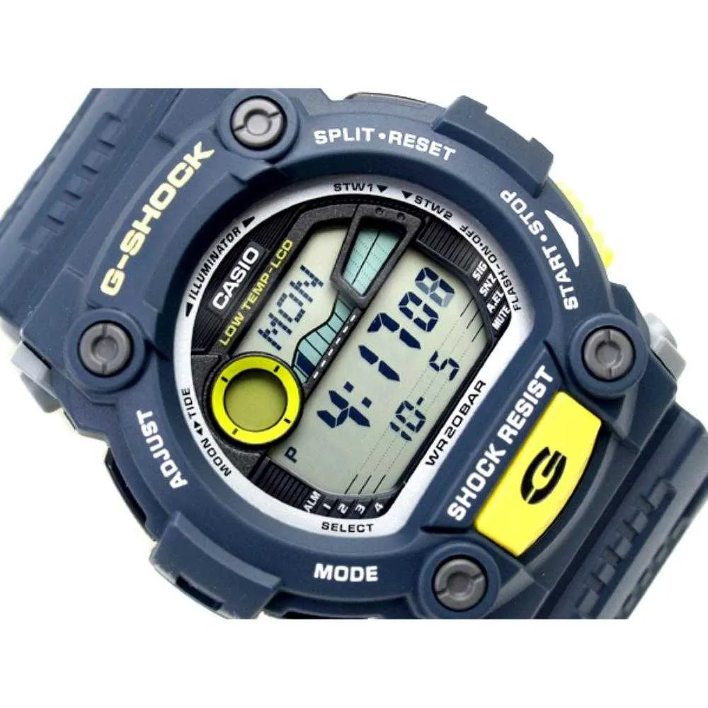   G-Shock G-7900-2DR Digital Shock Resistant Blue Resin Strap Men's Watch