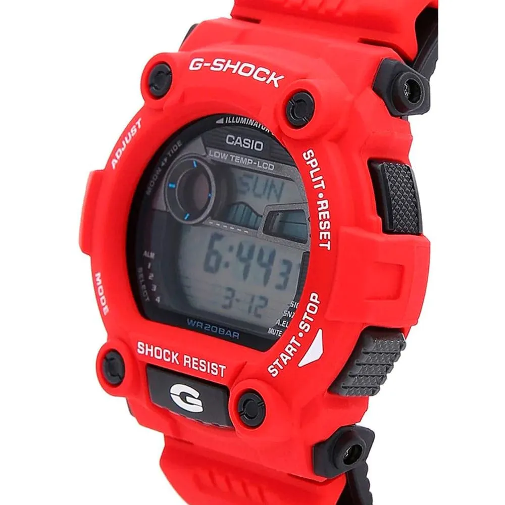   G-SHOCK G-7900A-4DR DIGITAL QUARTZ RED RESIN MEN'S WATCH