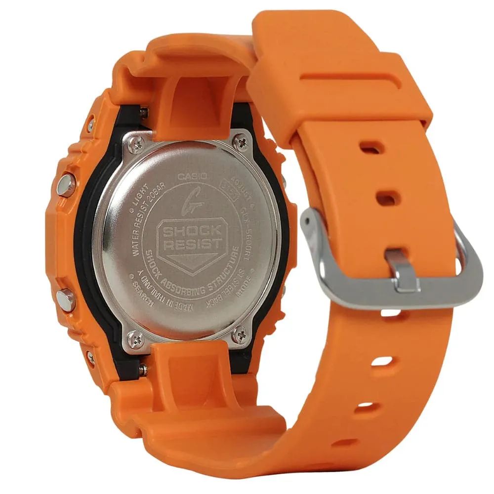   G-Shock G-Lide Digital Orange Resin Strap Unisex Watch GLX-S5600-4DR