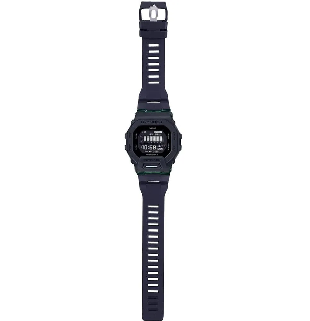   G-Shock G-Squad Digital Black Resin Strap Watch For Men GBD-200UU-1DR