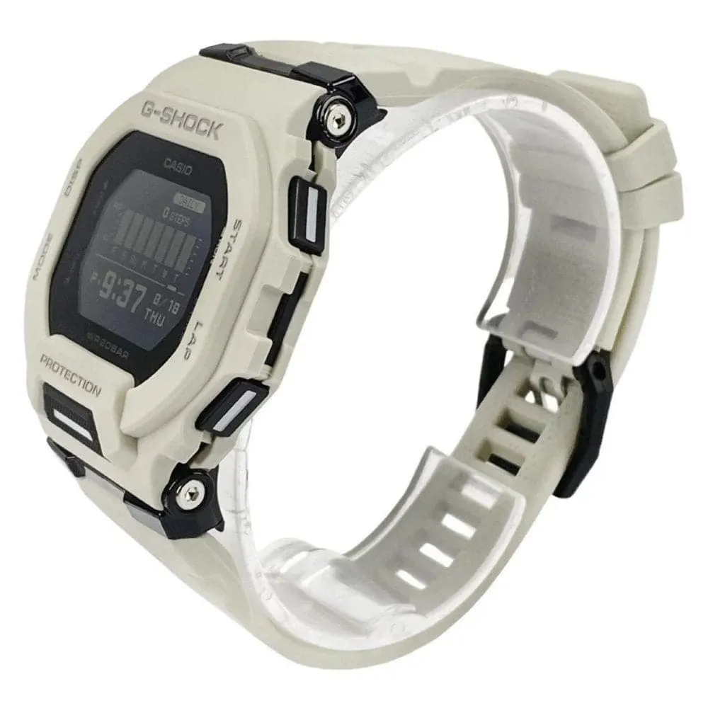   G-Shock G-Squad Digital Grey Resin Strap Watch For Men GBD-200UU-9DR