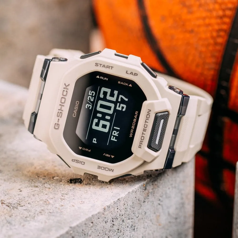   G-Shock G-Squad Digital Grey Resin Strap Watch For Men GBD-200UU-9DR
