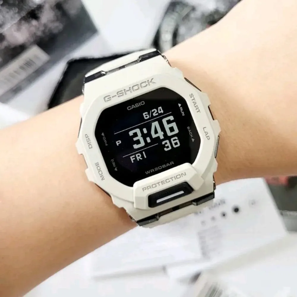  G-Shock G-Squad Digital Grey Resin Strap Watch For Men GBD-200UU-9DR