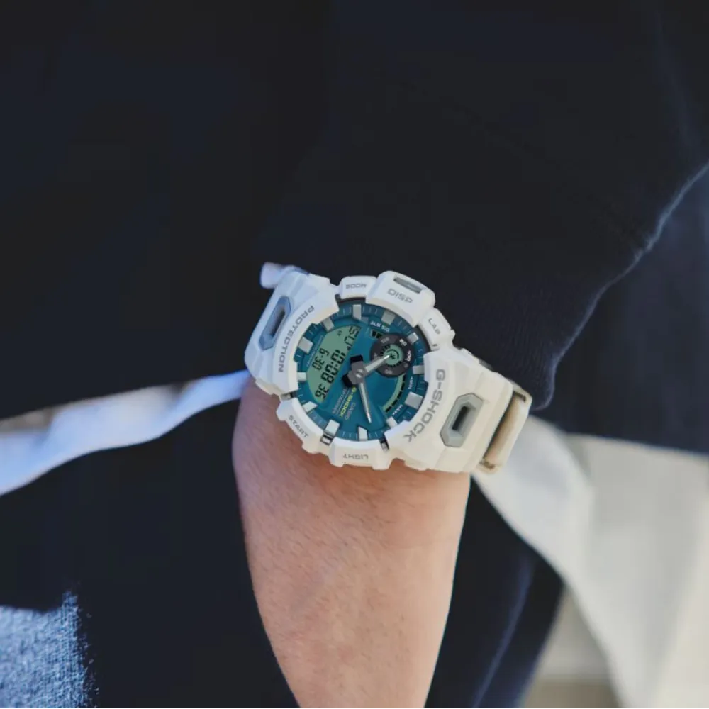   G-Shock G-Squad Series Digital White Resin Strap Men's Watch GBA-900CB-7ADR