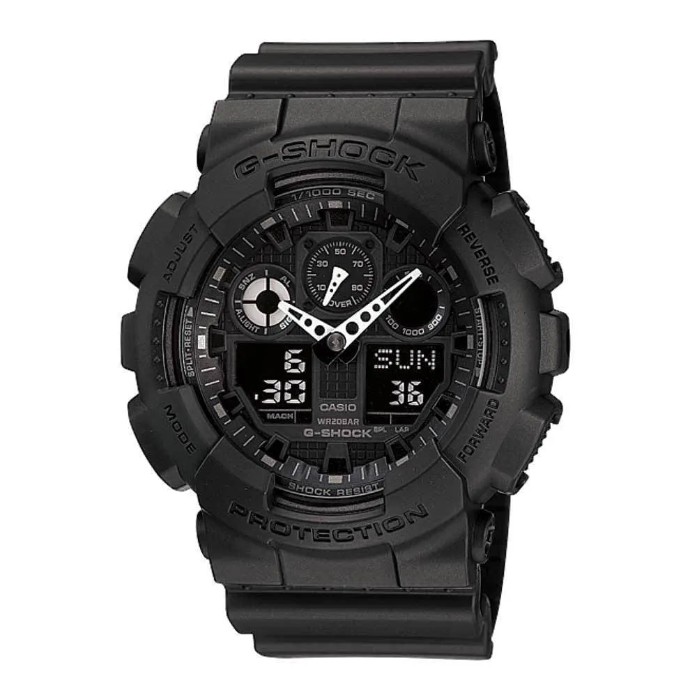 CASIO G-SHOCK GA-100-1A1DR-P ANALOG-DIGITAL MEN'S WATCH 