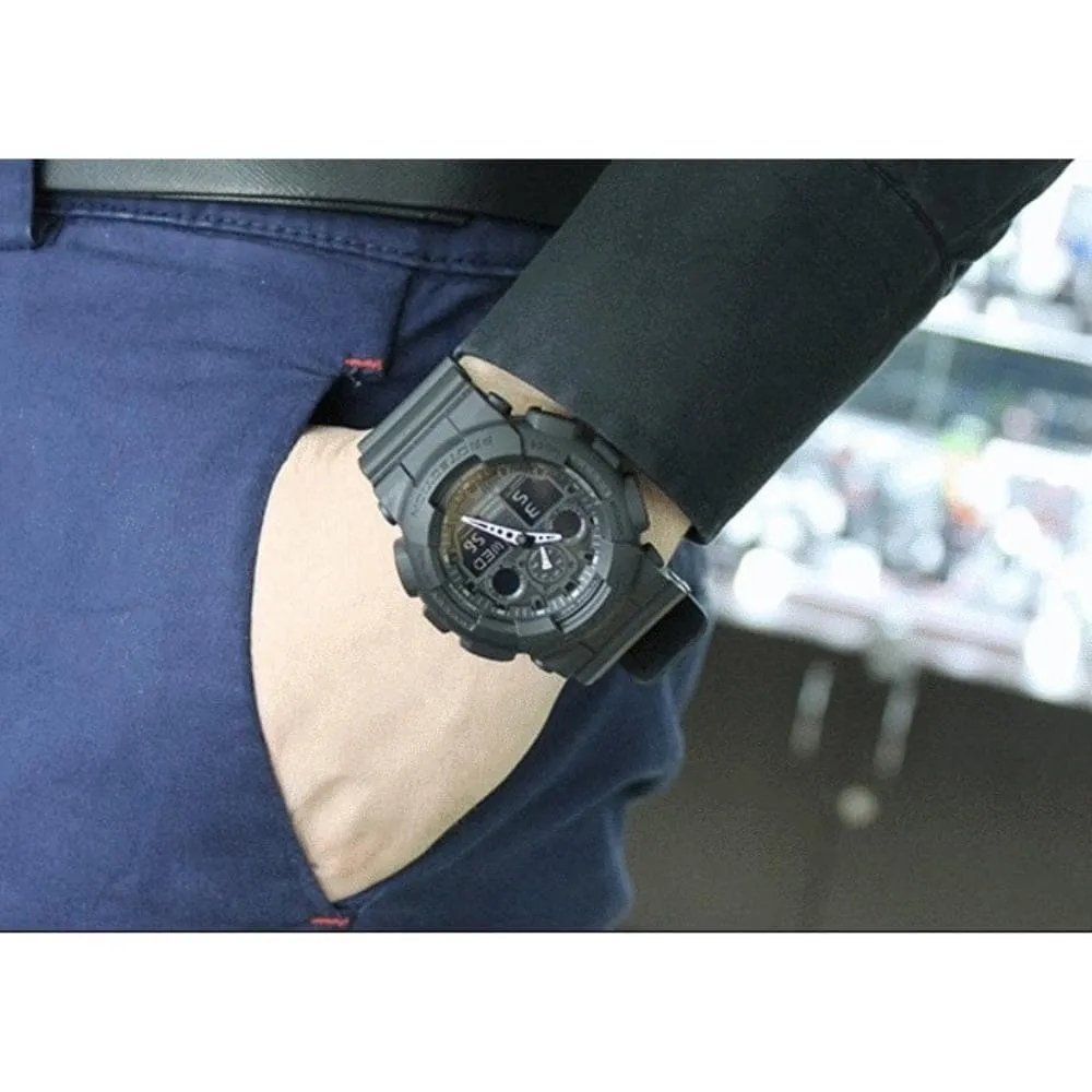   G-SHOCK GA-100-1A1DR-P ANALOG-DIGITAL MEN'S WATCH
