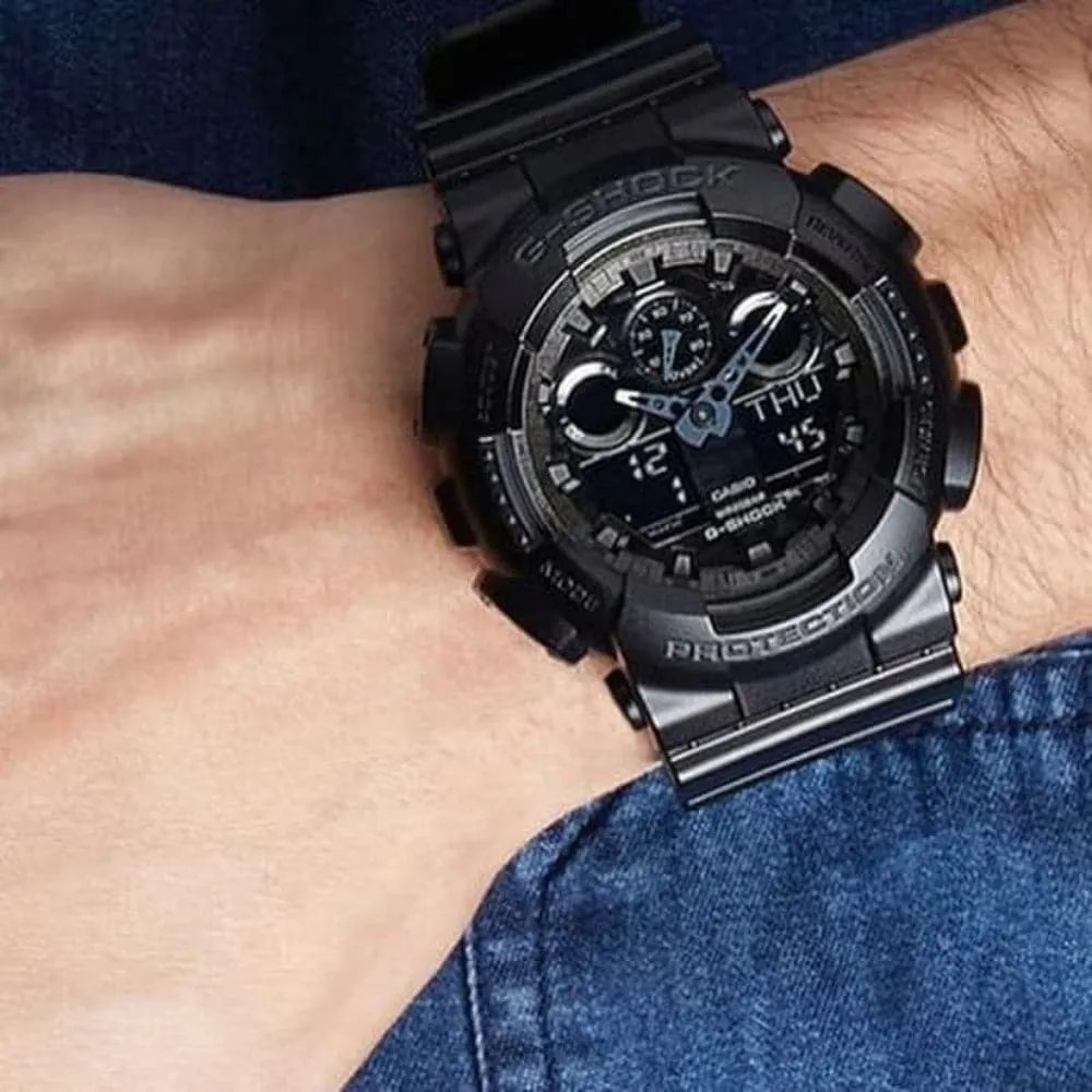   G-SHOCK GA-100CF-1ADR SPECIAL COLOR MEN'S WATCH