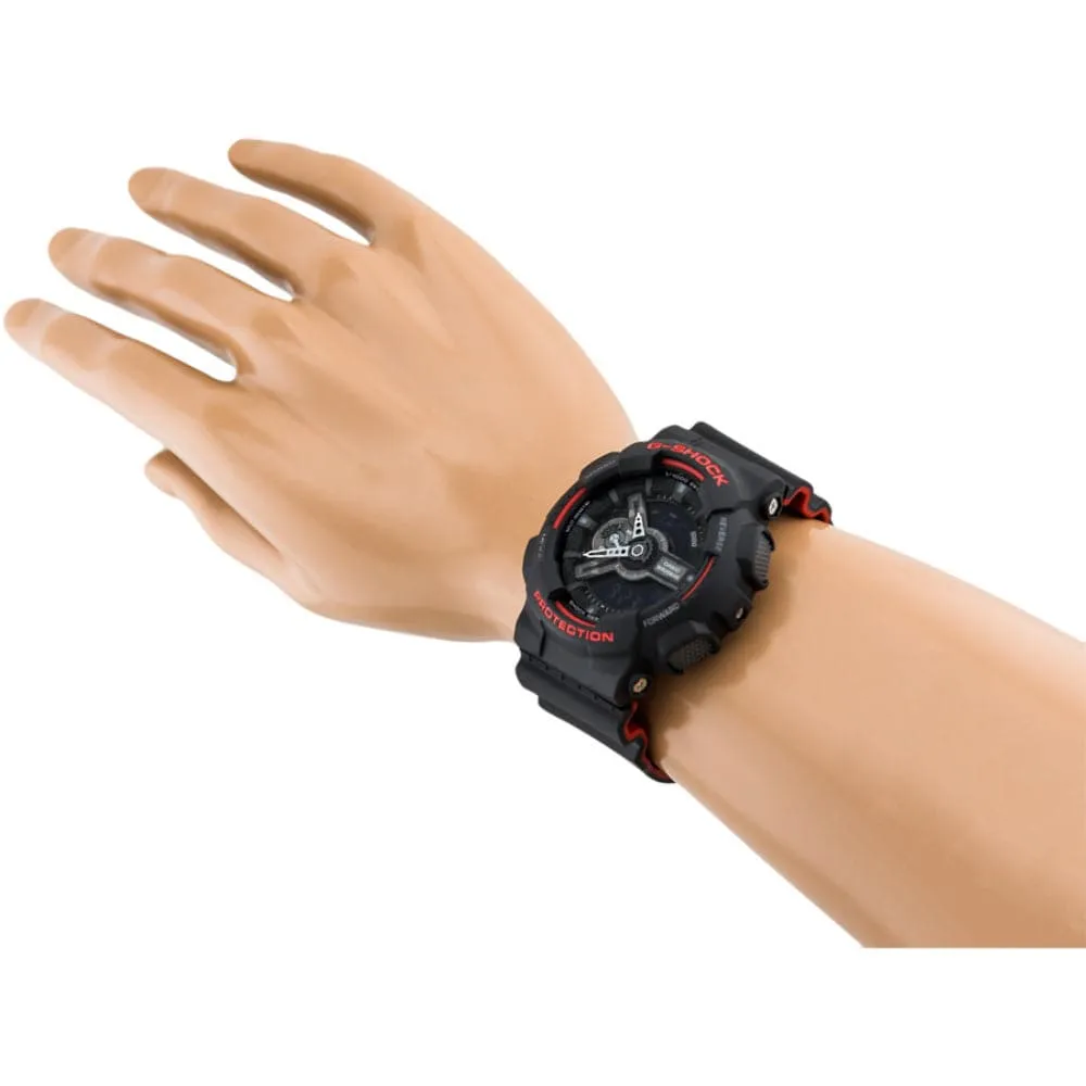   G-SHOCK GA-110HR-1ADR DIGITAL QUARTZ BLACK RESIN MEN'S WATCH
