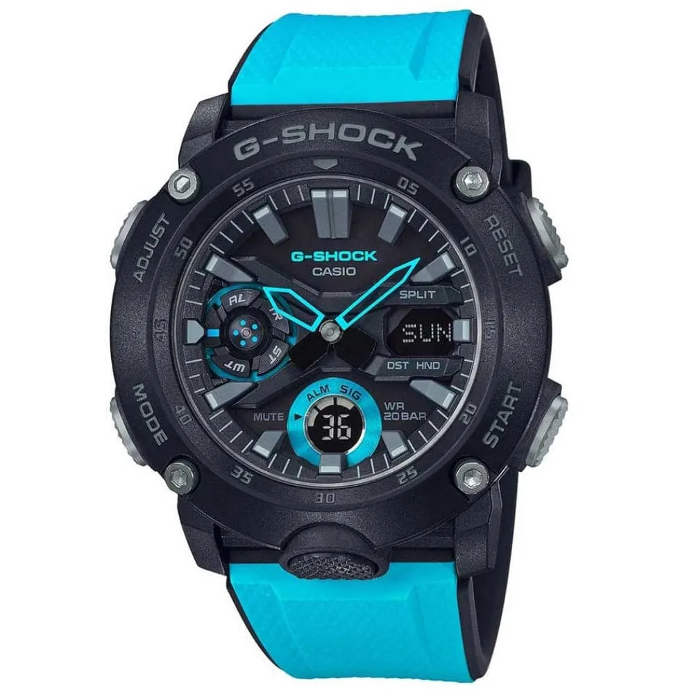 CASIO G-SHOCK GA-2000-1A2DR-P MEN'S WATCH 