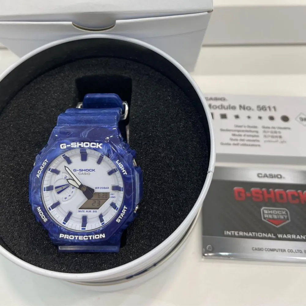   G-SHOCK GA-2100BWP-2ADR-P MEN WATCH
