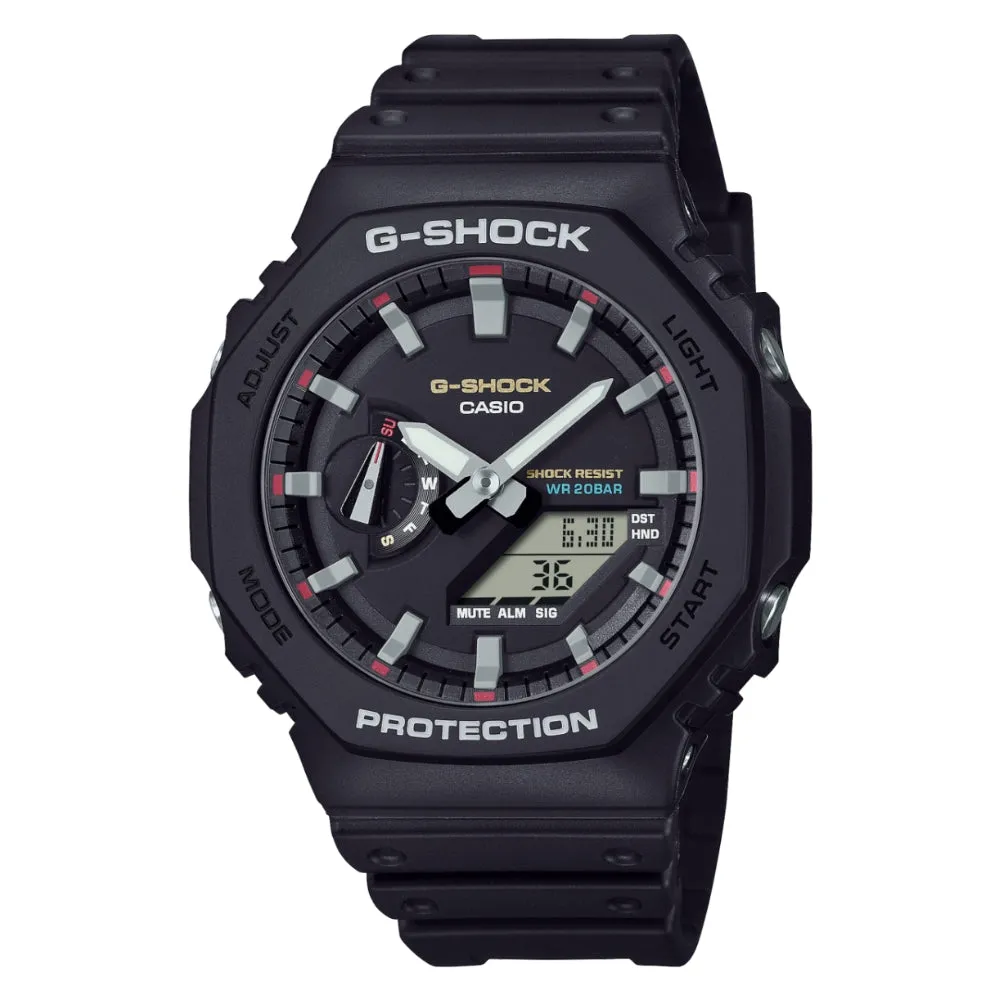 CASIO G-SHOCK GA-2100RL-1ADR ANALOG-DIGITAL BLACK WATCH 