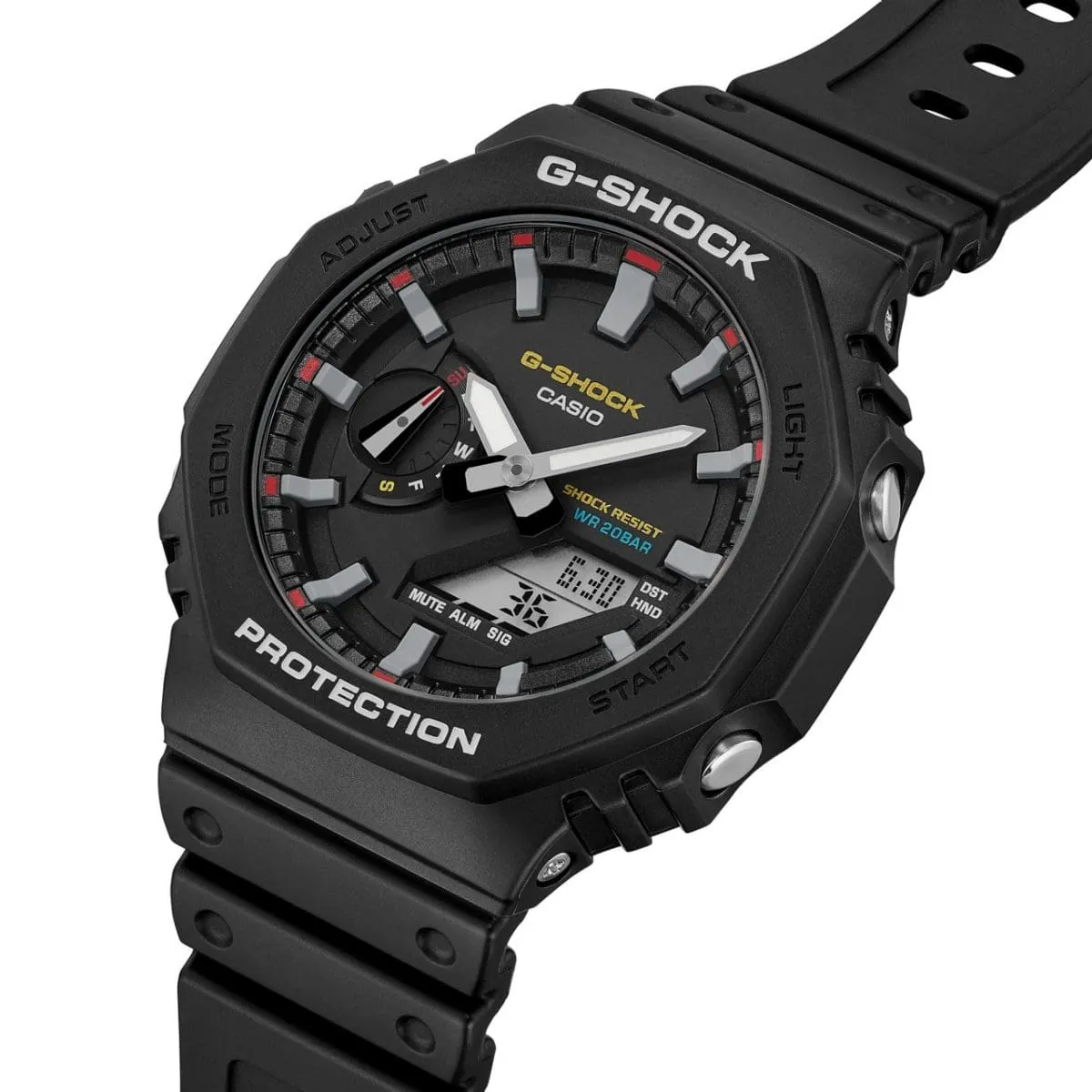   G-SHOCK GA-2100RL-1ADR ANALOG-DIGITAL BLACK WATCH