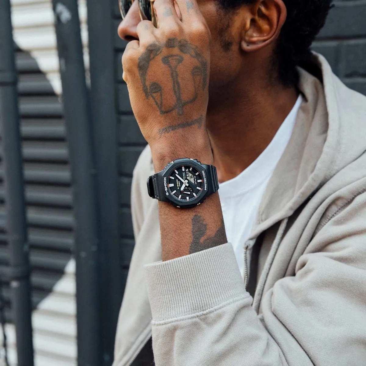   G-SHOCK GA-2100RL-1ADR ANALOG-DIGITAL BLACK WATCH