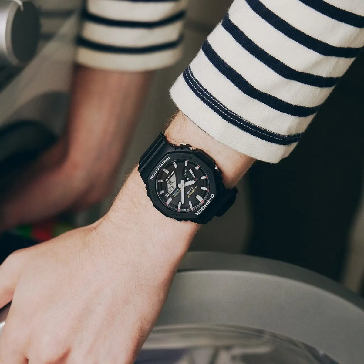   G-SHOCK GA-2100RL-1ADR ANALOG-DIGITAL BLACK WATCH