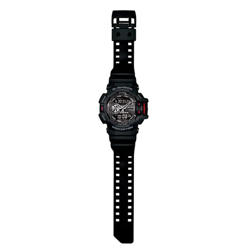   G-SHOCK GA-400-1BDR-P BLACK RESIN MEN WATCH