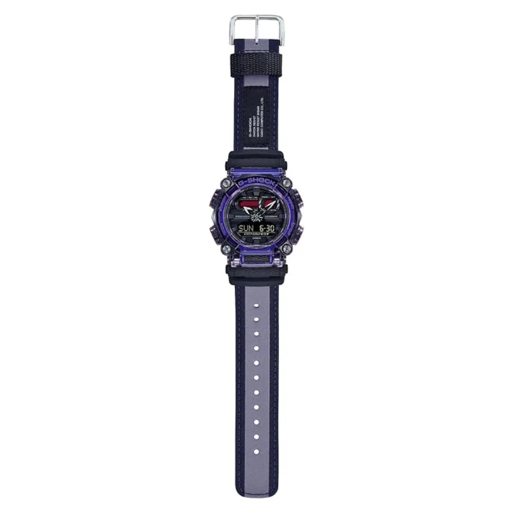   G-SHOCK GA-900TS-6ADR-P SPECIAL COLOR VIOLET STRAP MEN WATCH