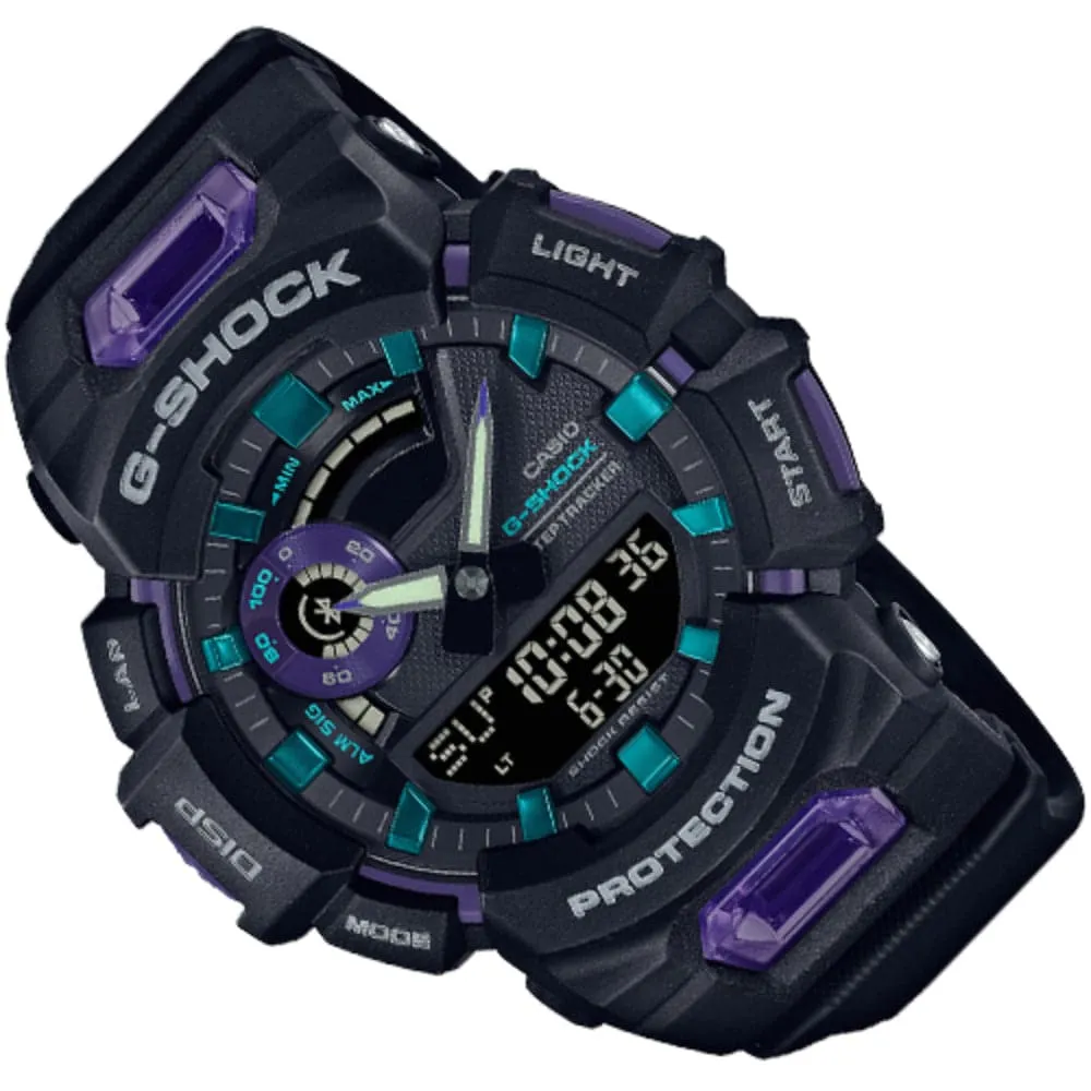   G-SHOCK GBA-900-1A6DR BLACK RESIN STRAP MEN'S WATCH