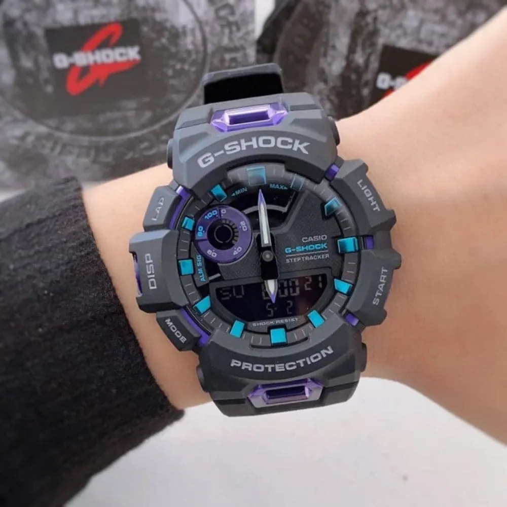   G-SHOCK GBA-900-1A6DR BLACK RESIN STRAP MEN'S WATCH